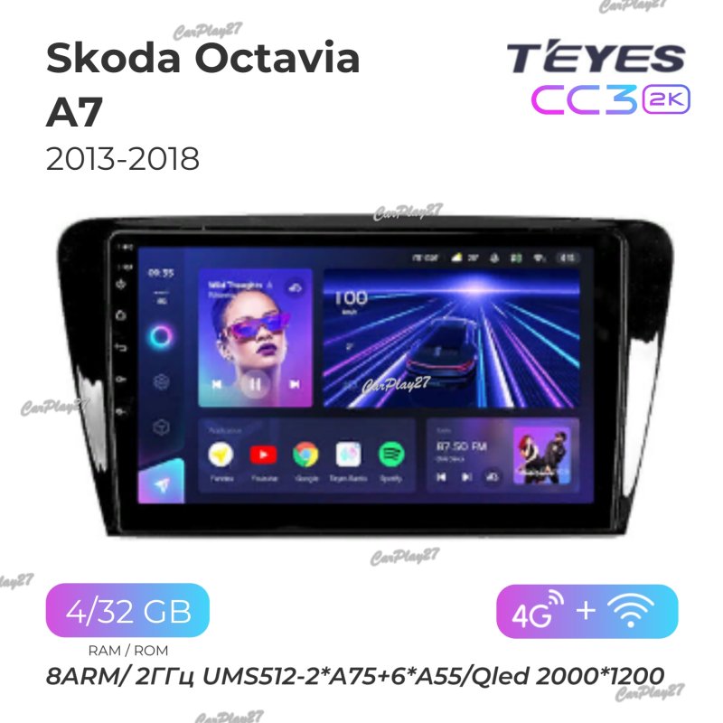 Магнитола штатная