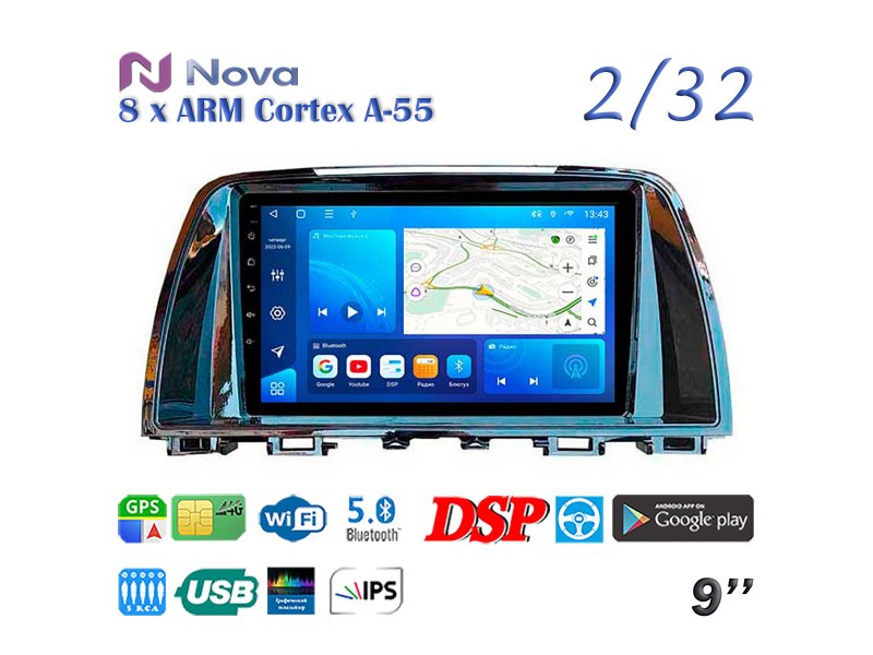 Магнитола штатная