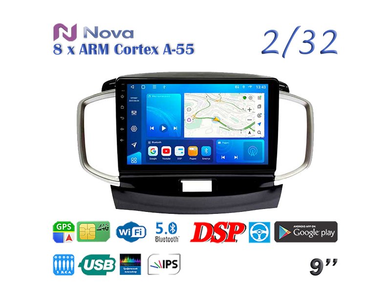 Магнитола штатная