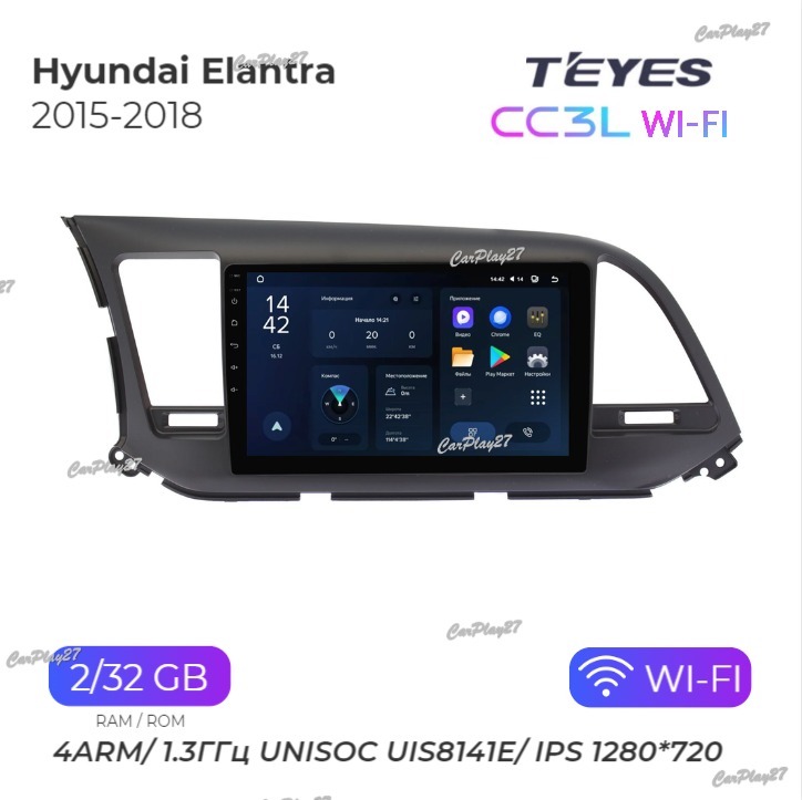 Магнитола штатная