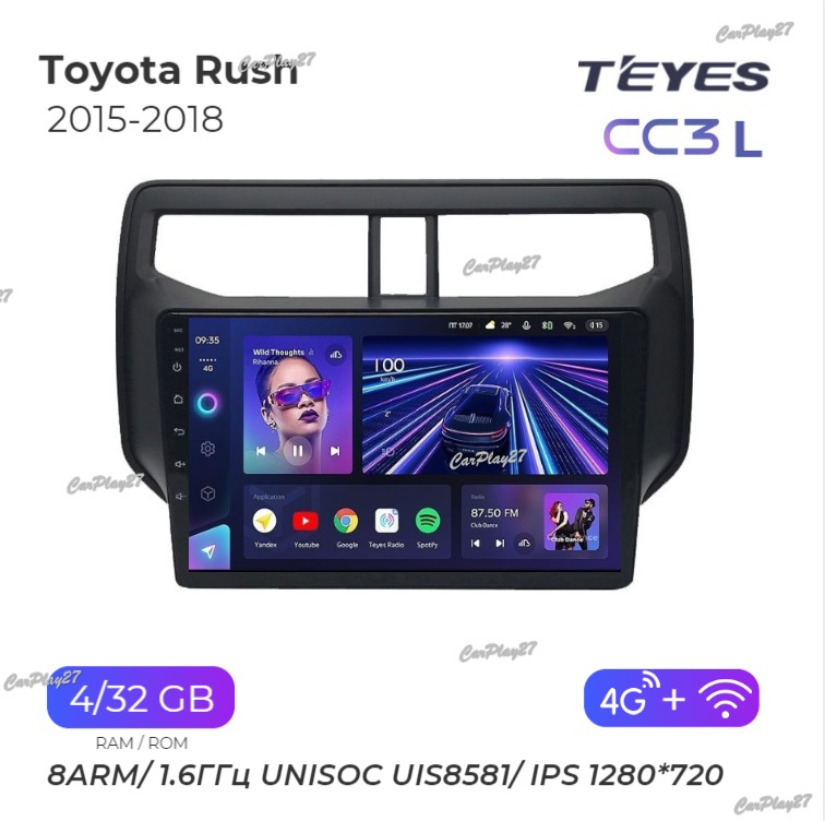 Магнитола штатная