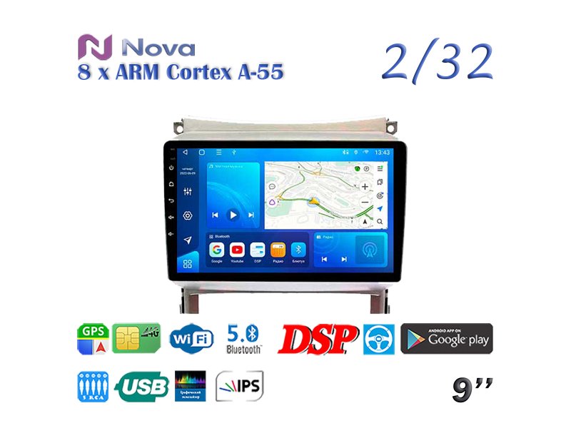 Магнитола штатная