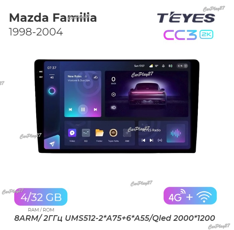 Магнитола штатная