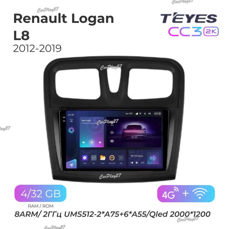 Магнитола штатная