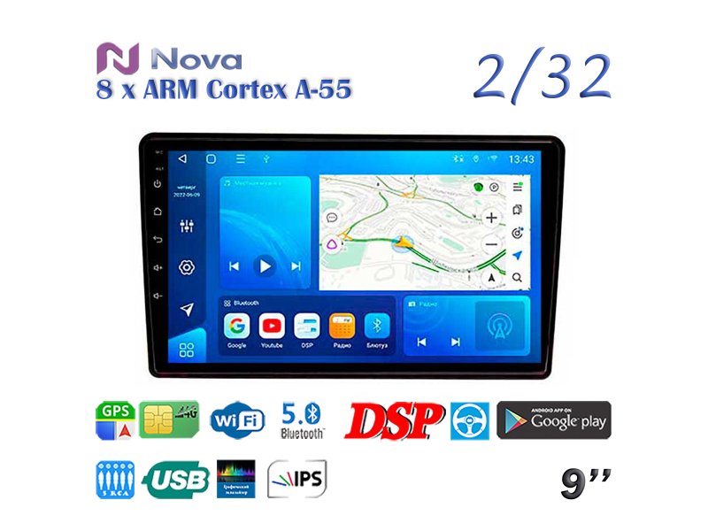 Магнитола штатная