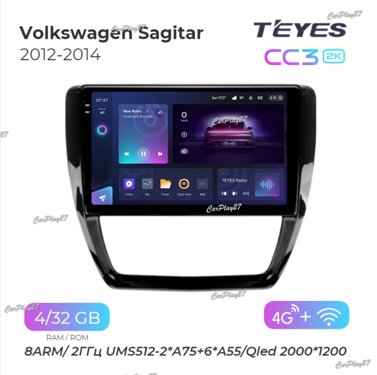 Магнитола штатная