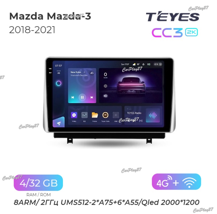 Магнитола штатная