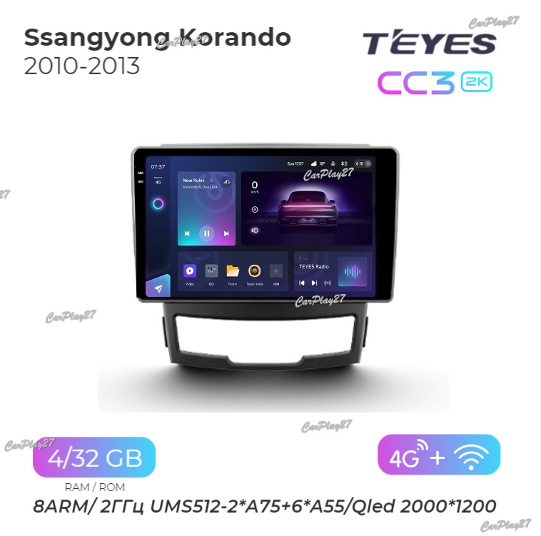 Магнитола штатная