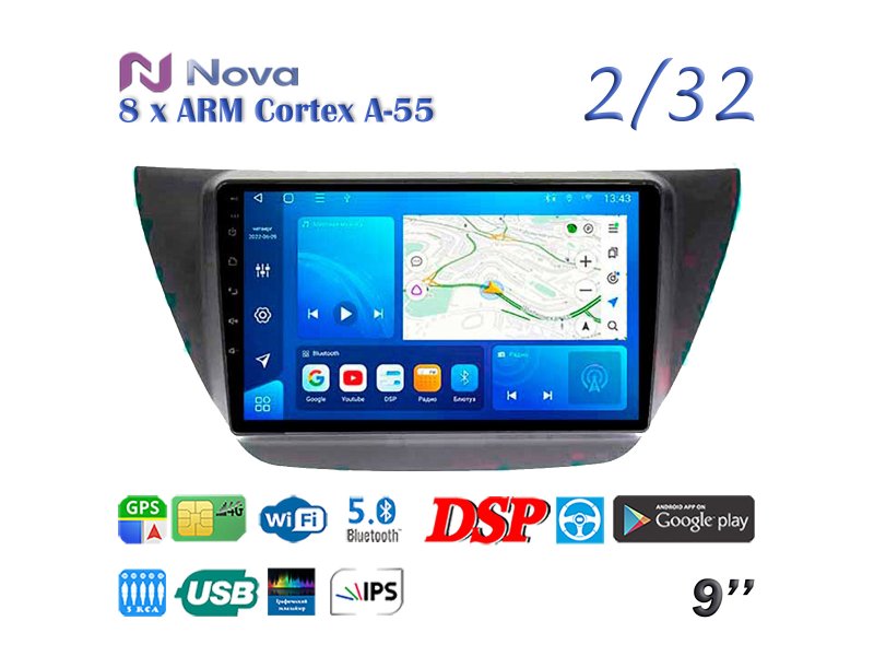 Магнитола штатная