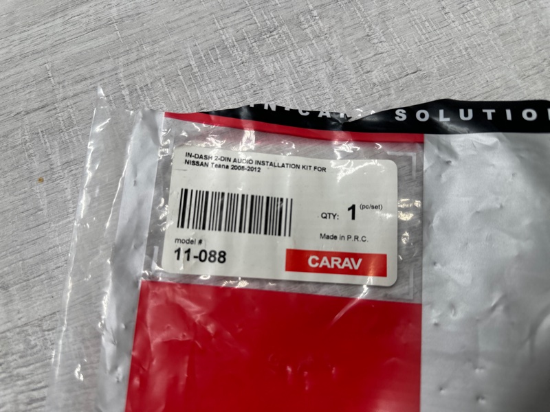 Переходная рамка магнитолы