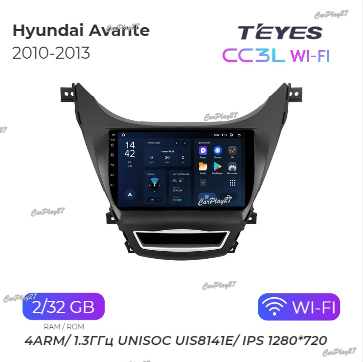 Магнитола штатная