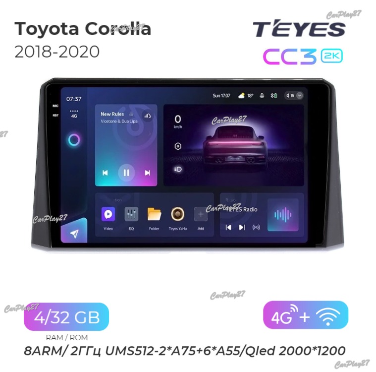 Магнитола штатная