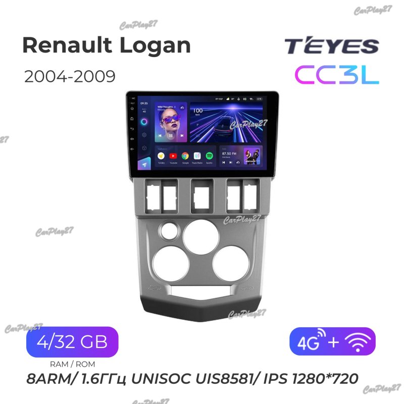 Магнитола штатная