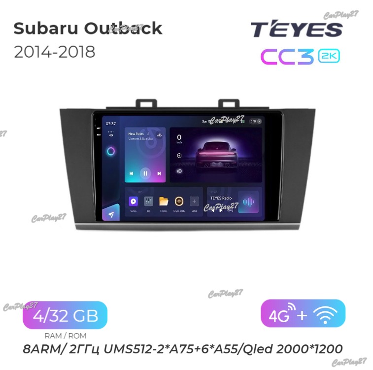 Магнитола штатная