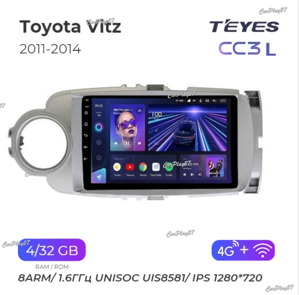 Магнитола штатная