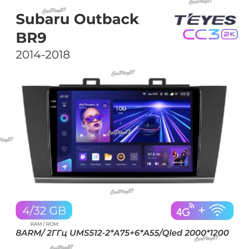 Магнитола штатная