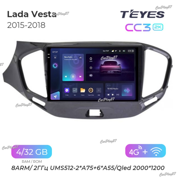 Магнитола штатная