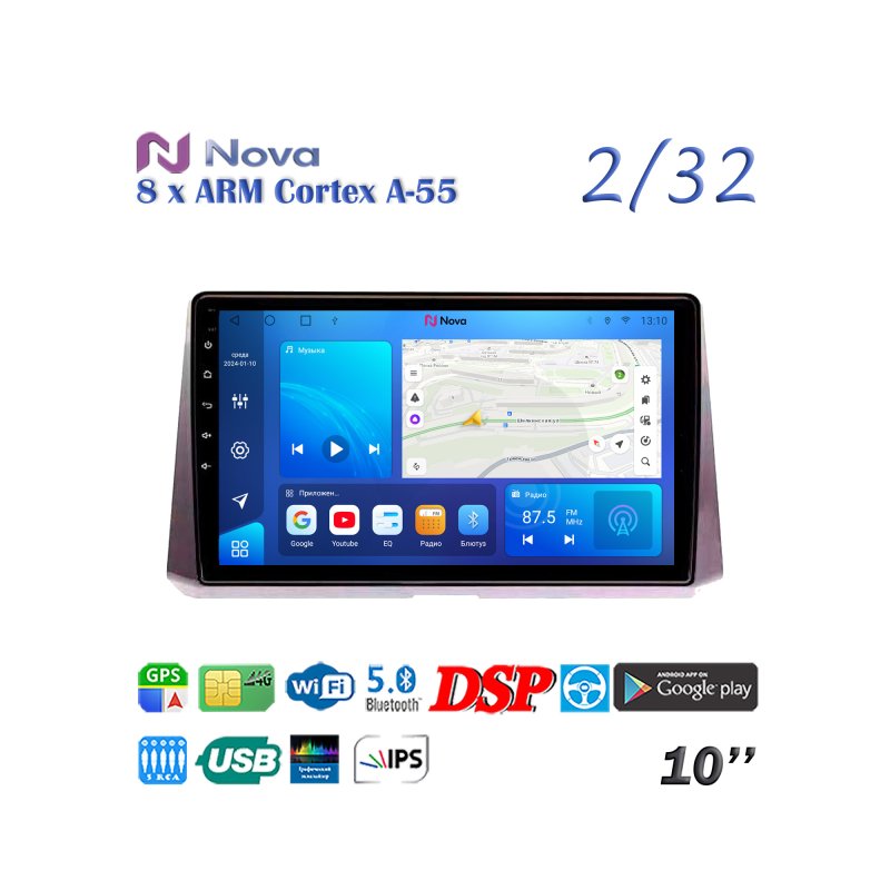 Магнитола штатная