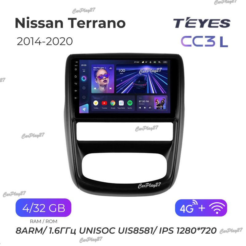 Магнитола штатная