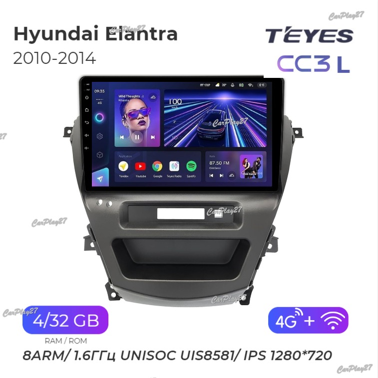 Магнитола штатная