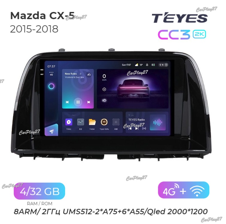 Магнитола штатная