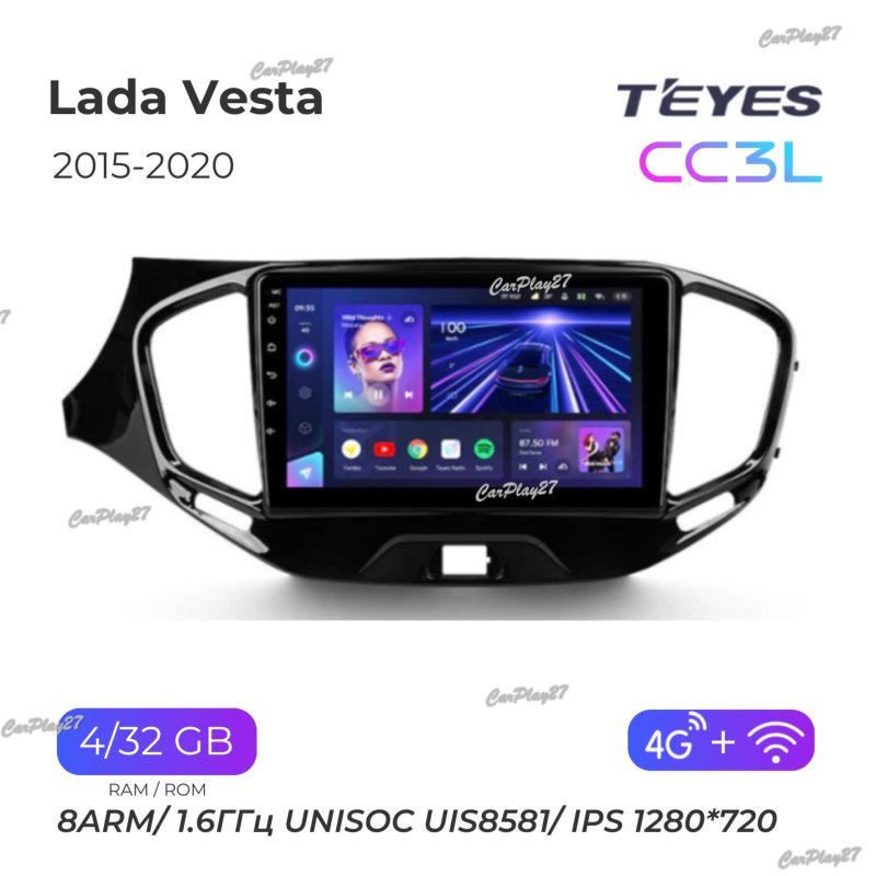 Магнитола штатная