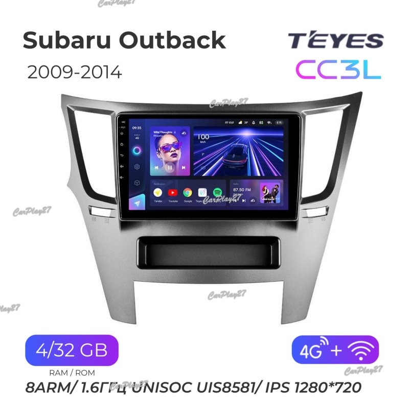 Магнитола штатная