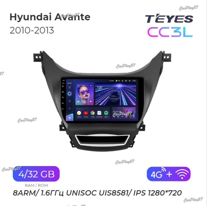 Магнитола штатная