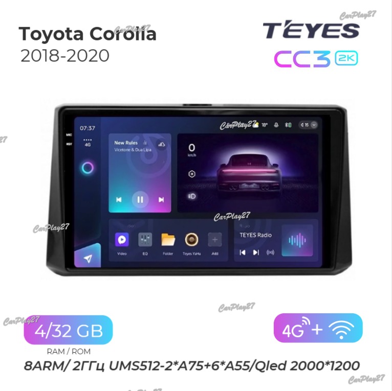 Магнитола штатная