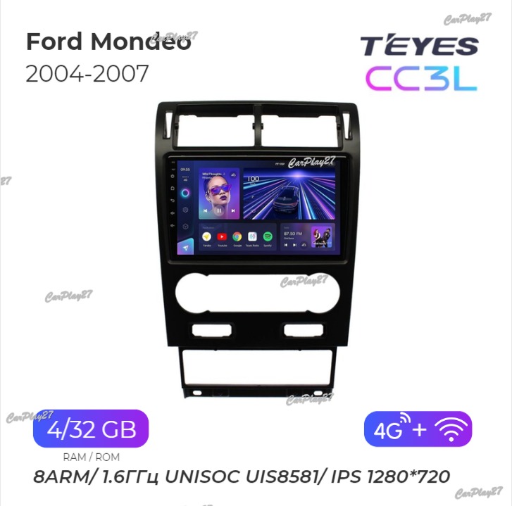 Магнитола штатная