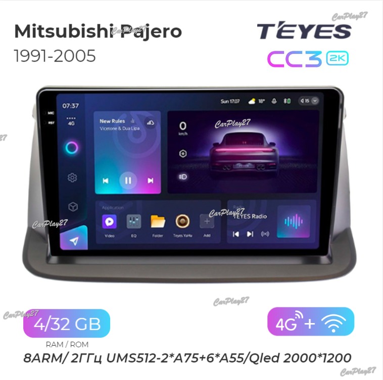 Магнитола штатная