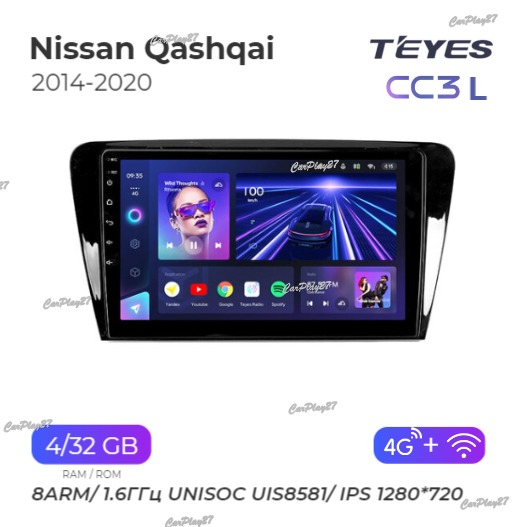 Магнитола штатная