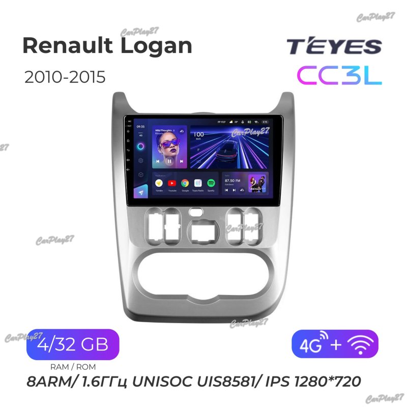 Магнитола штатная