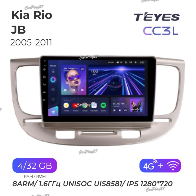 Магнитола штатная