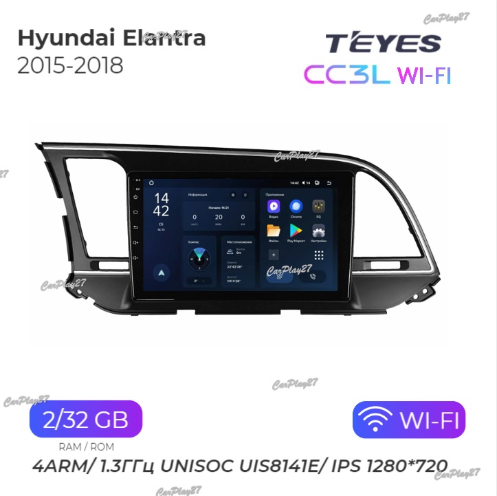 Магнитола штатная