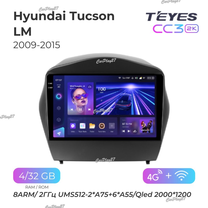 Магнитола штатная