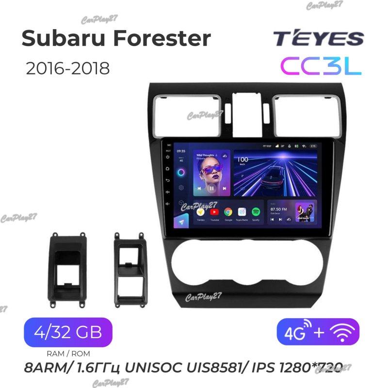 Магнитола штатная