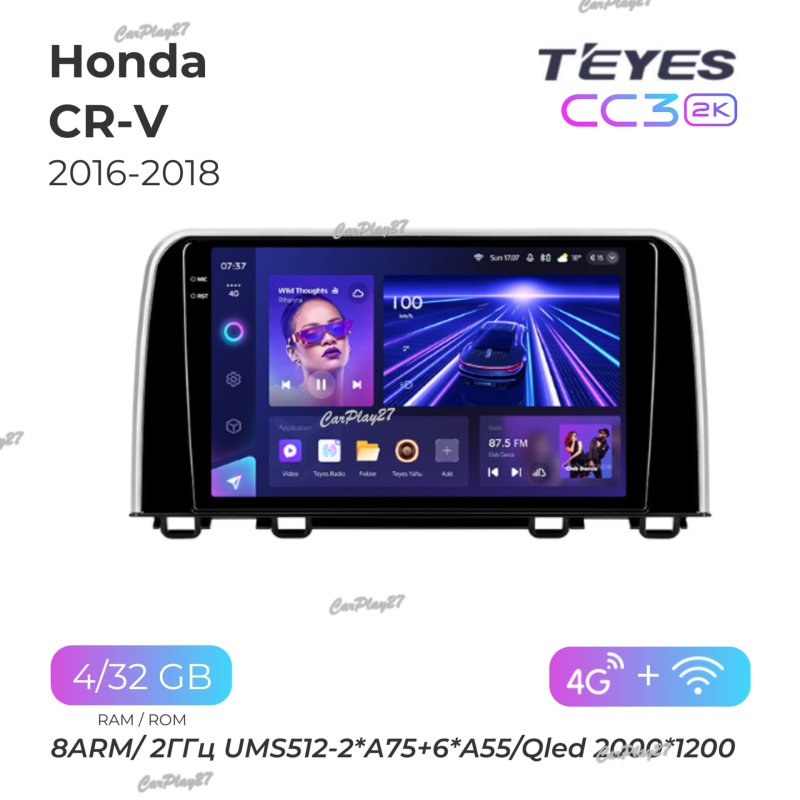 Магнитола штатная