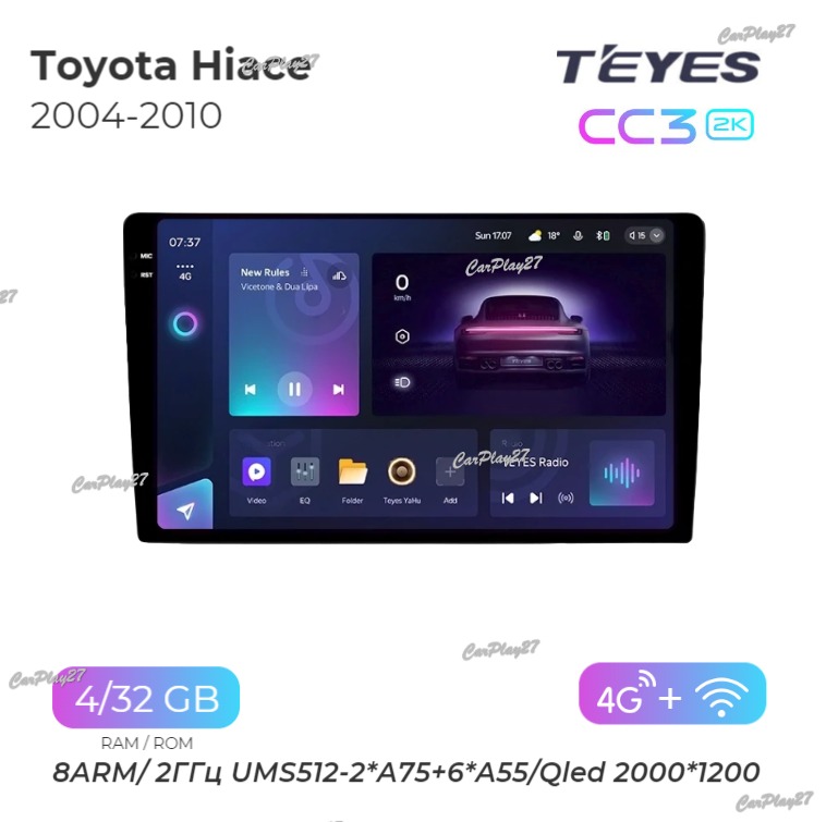 Магнитола штатная