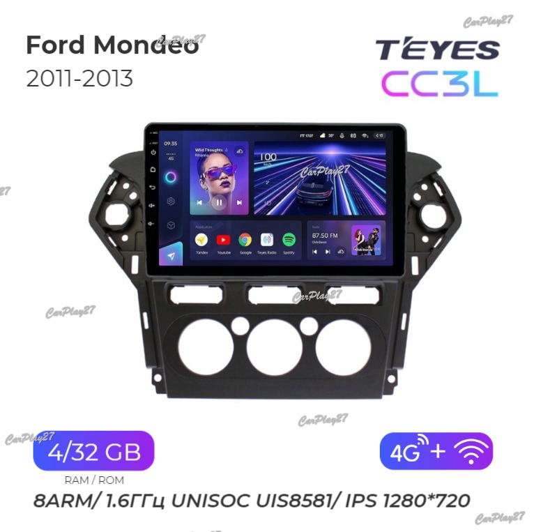 Магнитола штатная