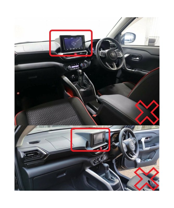 Переходная рамка магнитолы