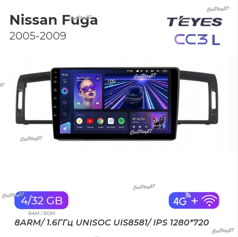 Магнитола штатная