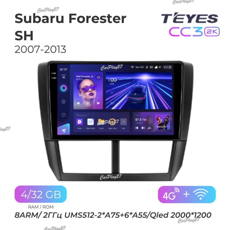 Магнитола штатная