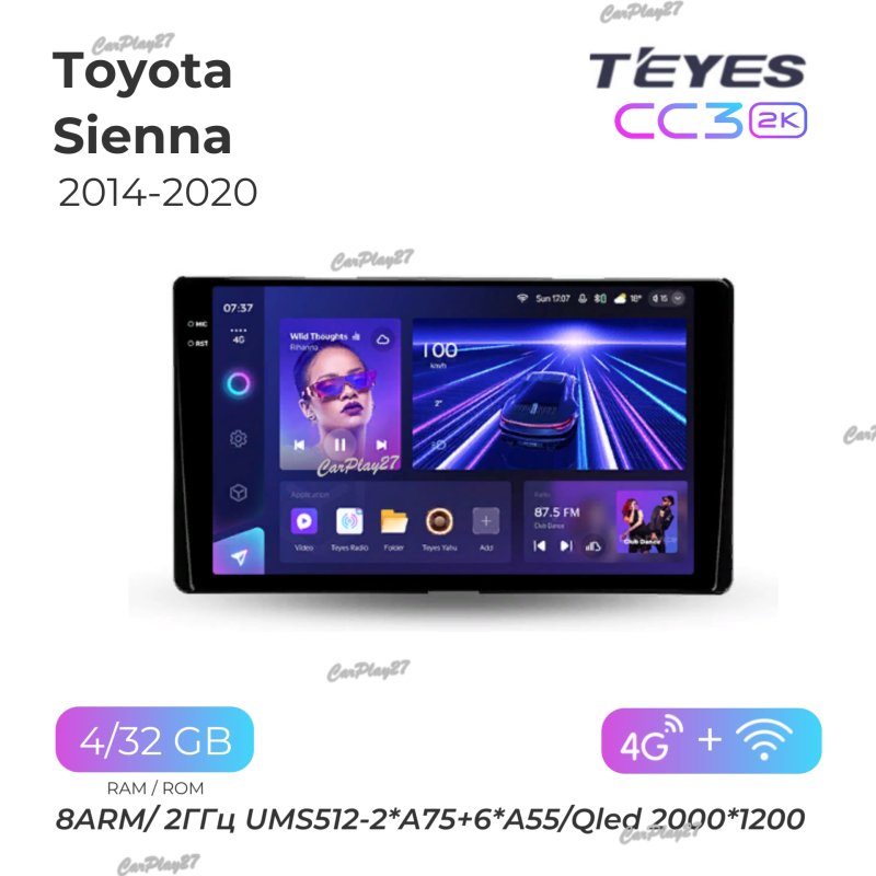 Магнитола штатная