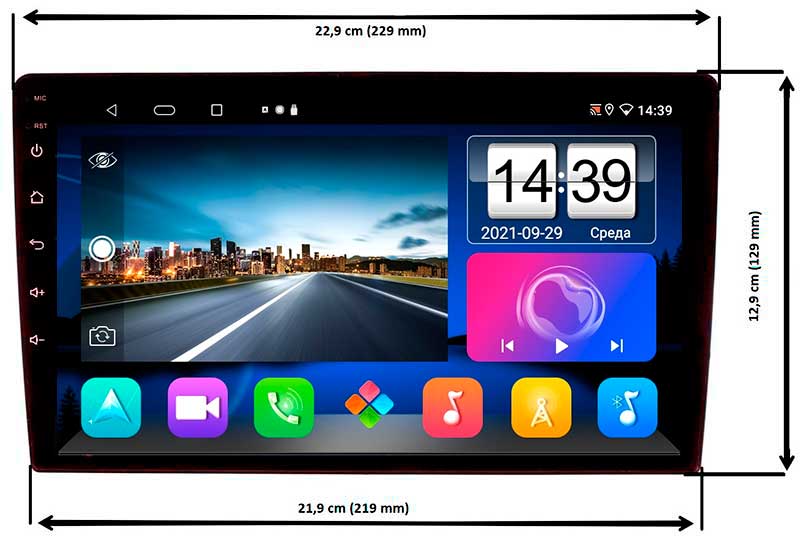 Магнитола штатная