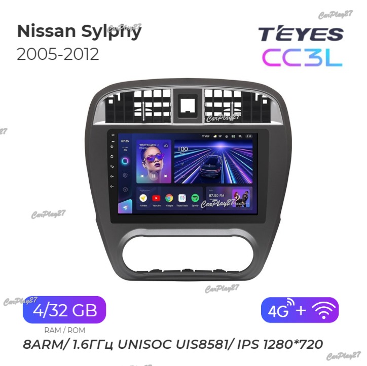 Магнитола штатная