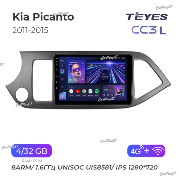 Магнитола штатная