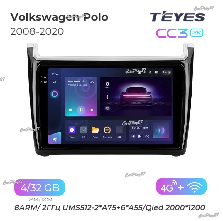 Магнитола штатная