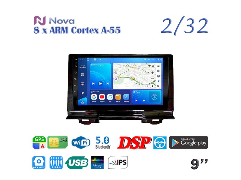 Магнитола штатная