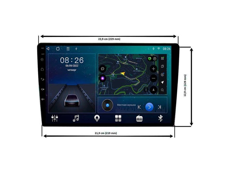 Магнитола штатная